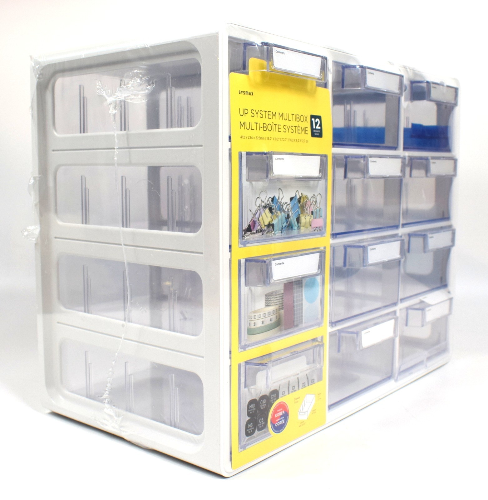 SYSMAX UP SYSTEM MULTIBOX - 12 Drawers * Made in Korea