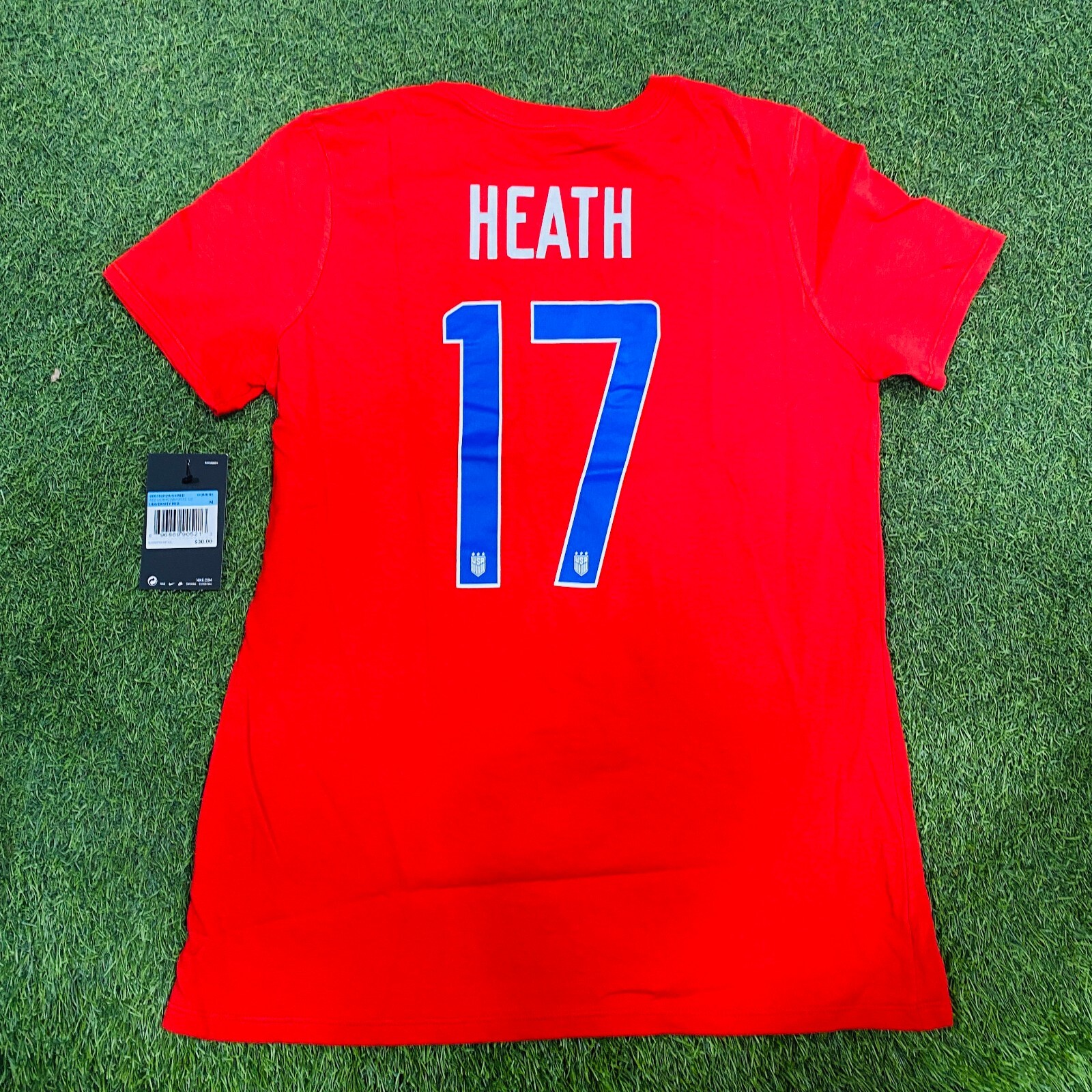 NIKE USA Women's  Heath #17 Tee