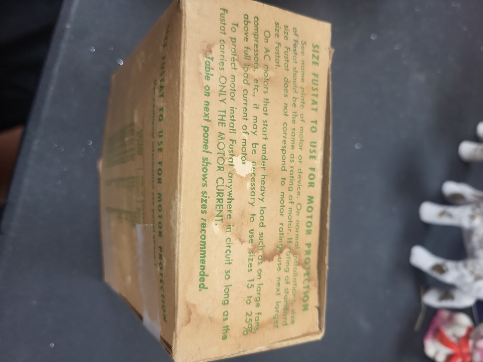 Fusetron Box Cover Unit Type STY NEW OLD STOCK