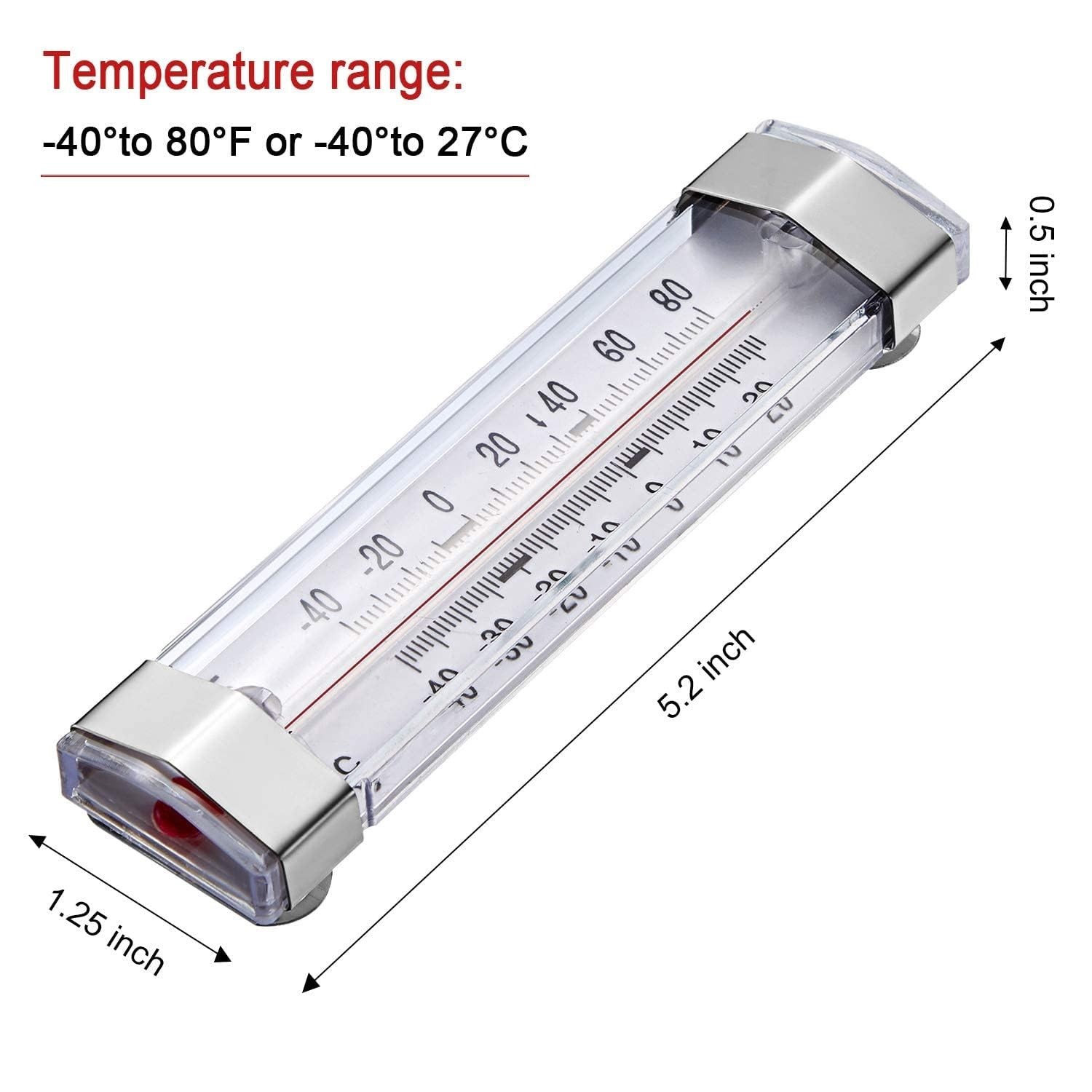 12 Pack Fridge Refrigerator Freezer Thermometer