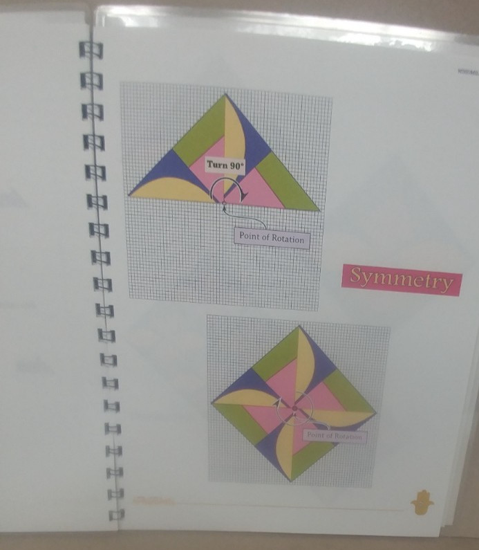 Orna Willis Windmills of Color chart instructions counted thread modern geometry