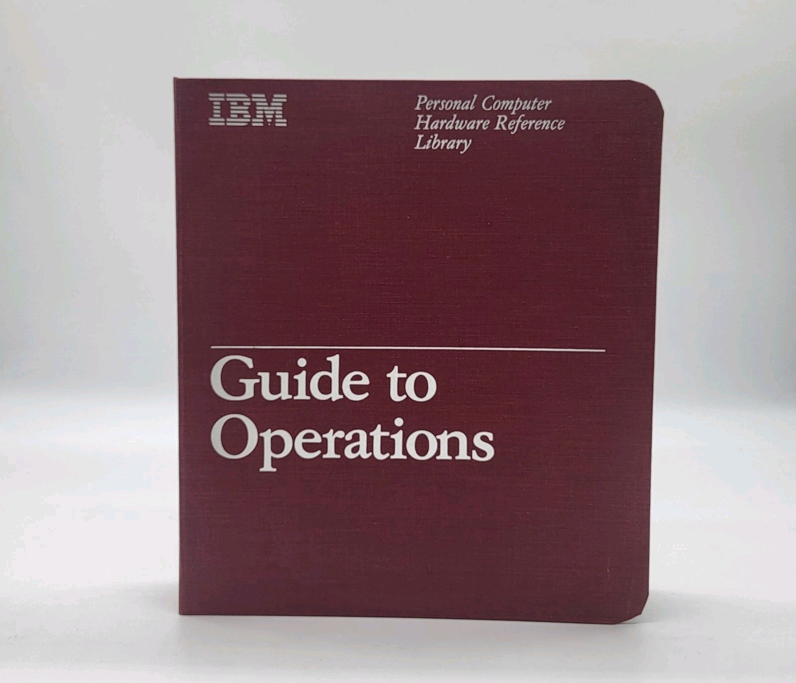 IBM Guide to Operations Personal Computer XT 6280085 Binder Disks Slipcase