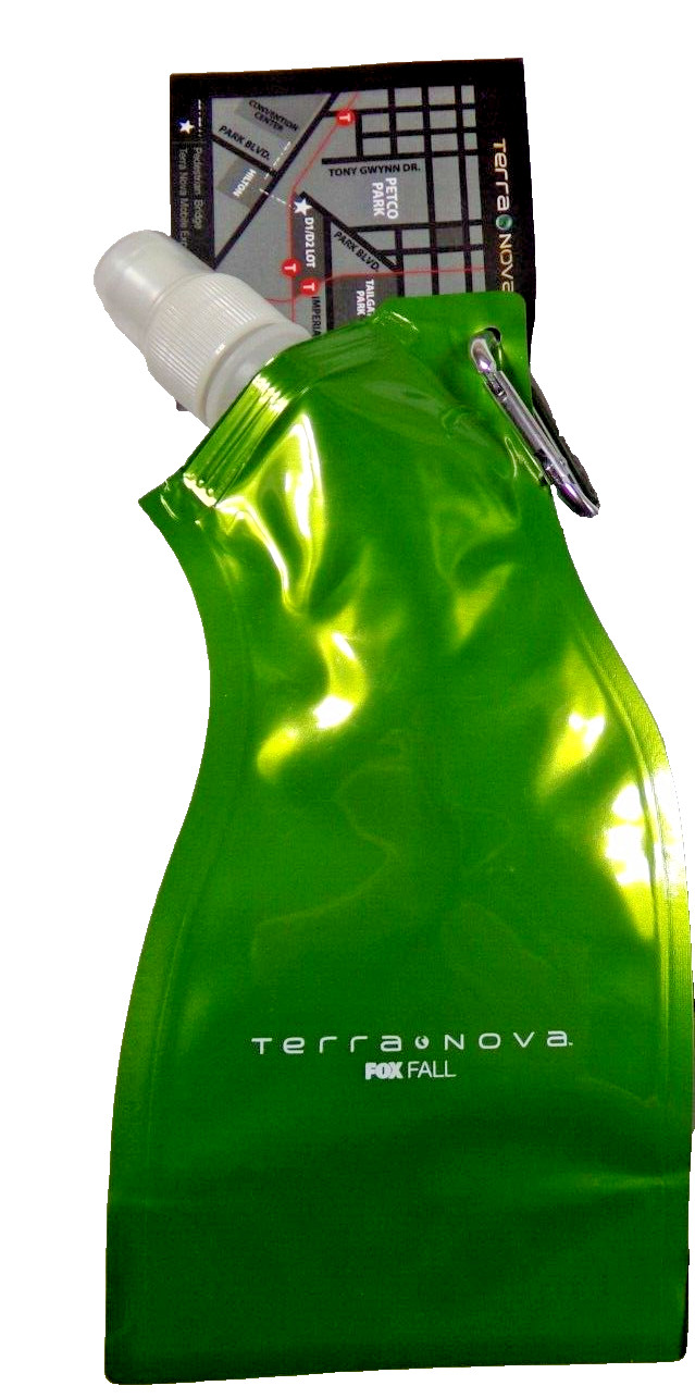 1 New Terra Nova TV series 2011 San Diego Comic-Con SDCC Fox Promo Water Bottle