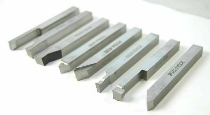Lathe Cutting Tools 8 profiles HSS BOXED ready to use *SELECT YOUR SIZE