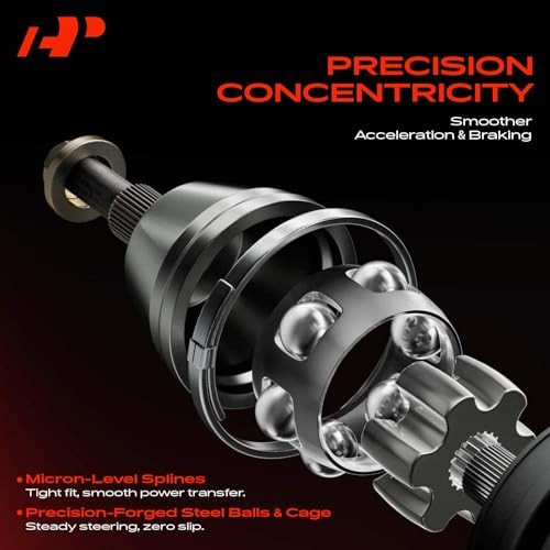 CV Axle Shaft Assembly Compatible with Mitsubishi Outlander 2008 2009 2010