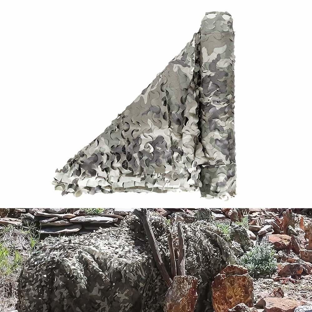 4.9x9.84ft Military Woodland Camouflage Netting Cutable Camo Net Camping Hunting