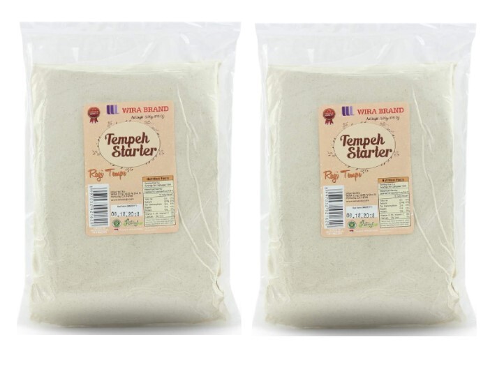 Ragi Tempeh Starter - Product of Indonesia - Vegan 500g (17.80 oz) - Pack of 2