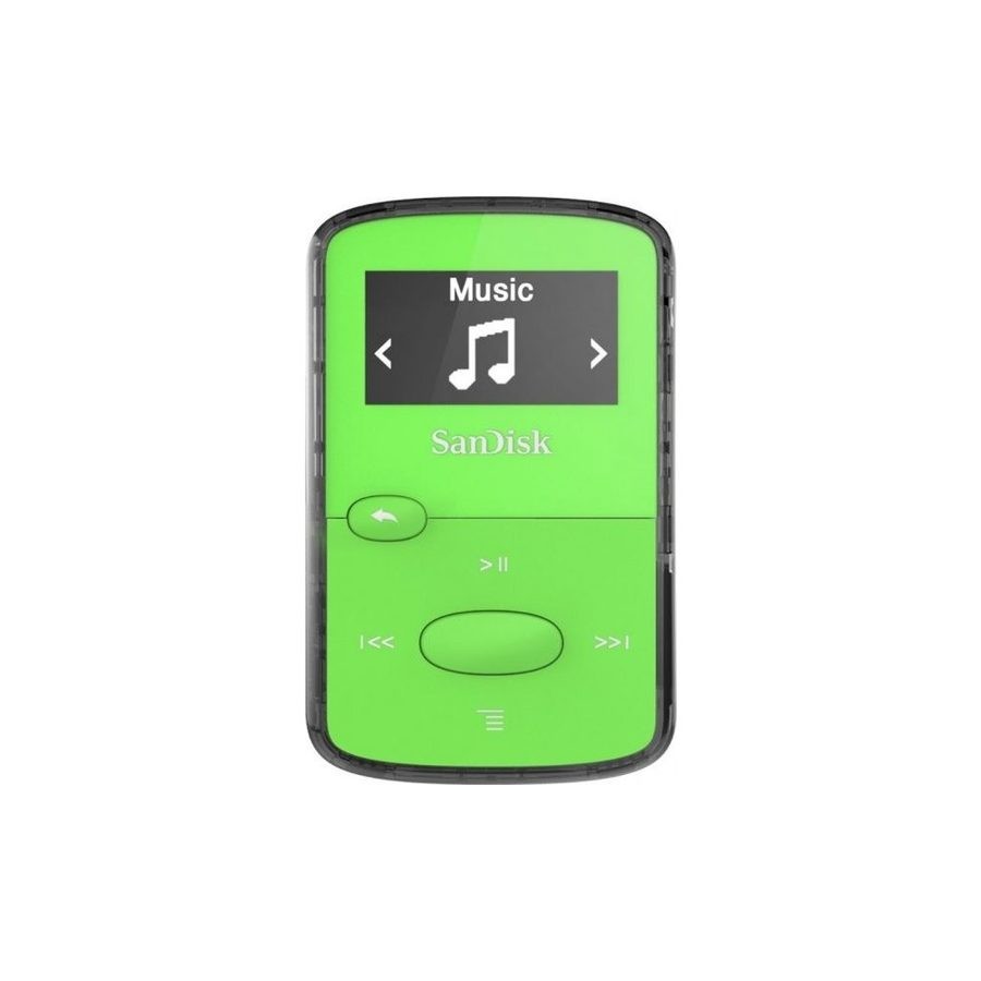 SanDisk Clip Jam MP3 Player - Green - 8GB