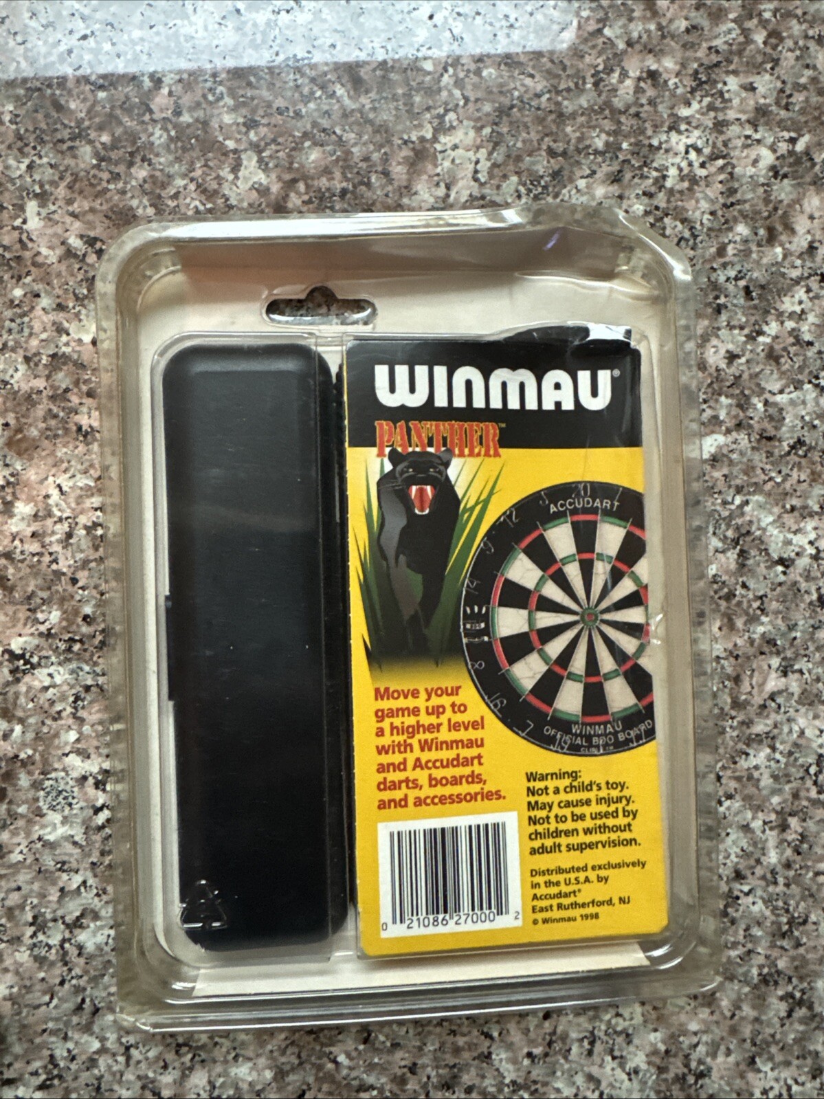 20 Gram Winmau Panther Brass Darts Made In England Vintage 1998