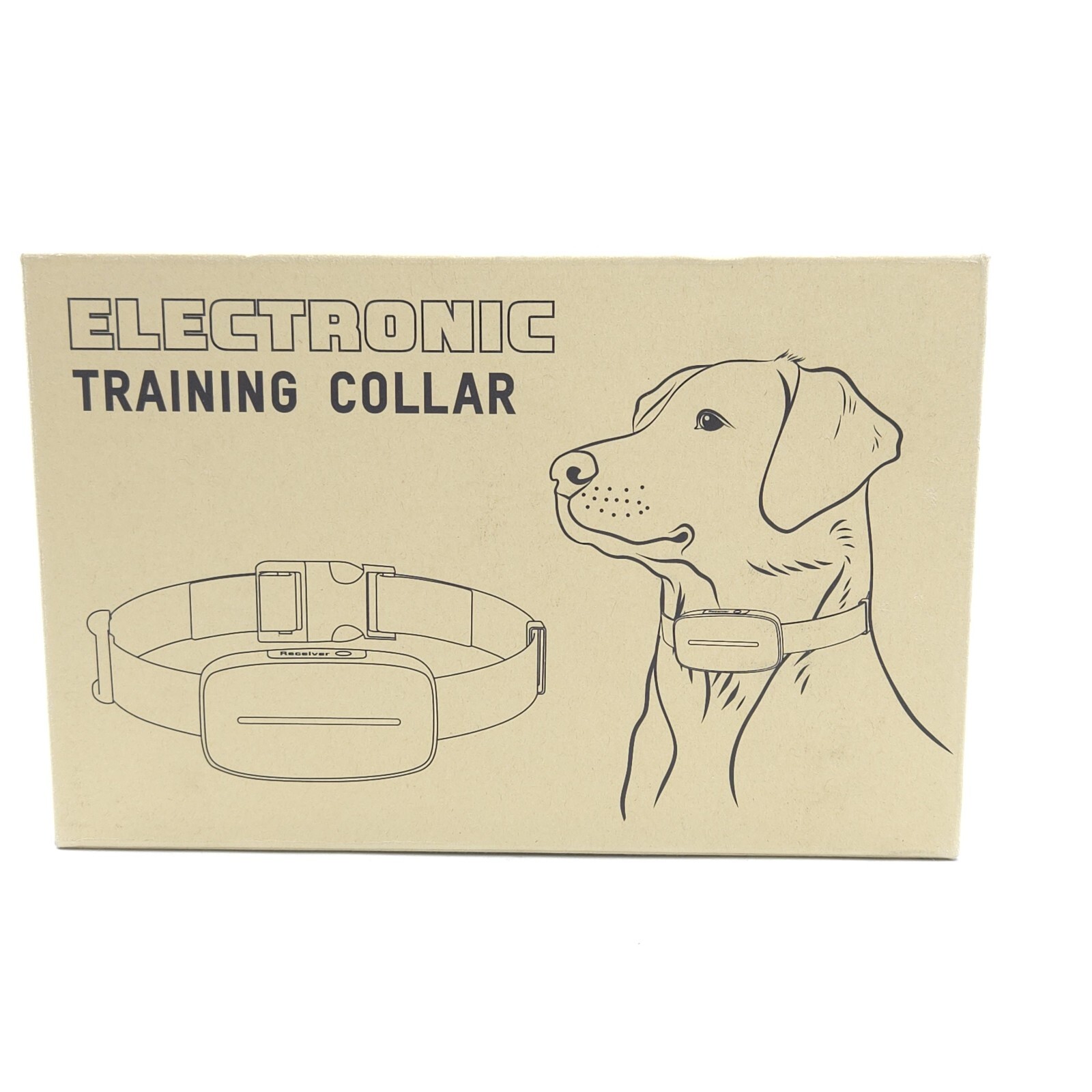 Electronic Training Collar DT510 Black Waterproof Rechargeable Dog Shock Collar