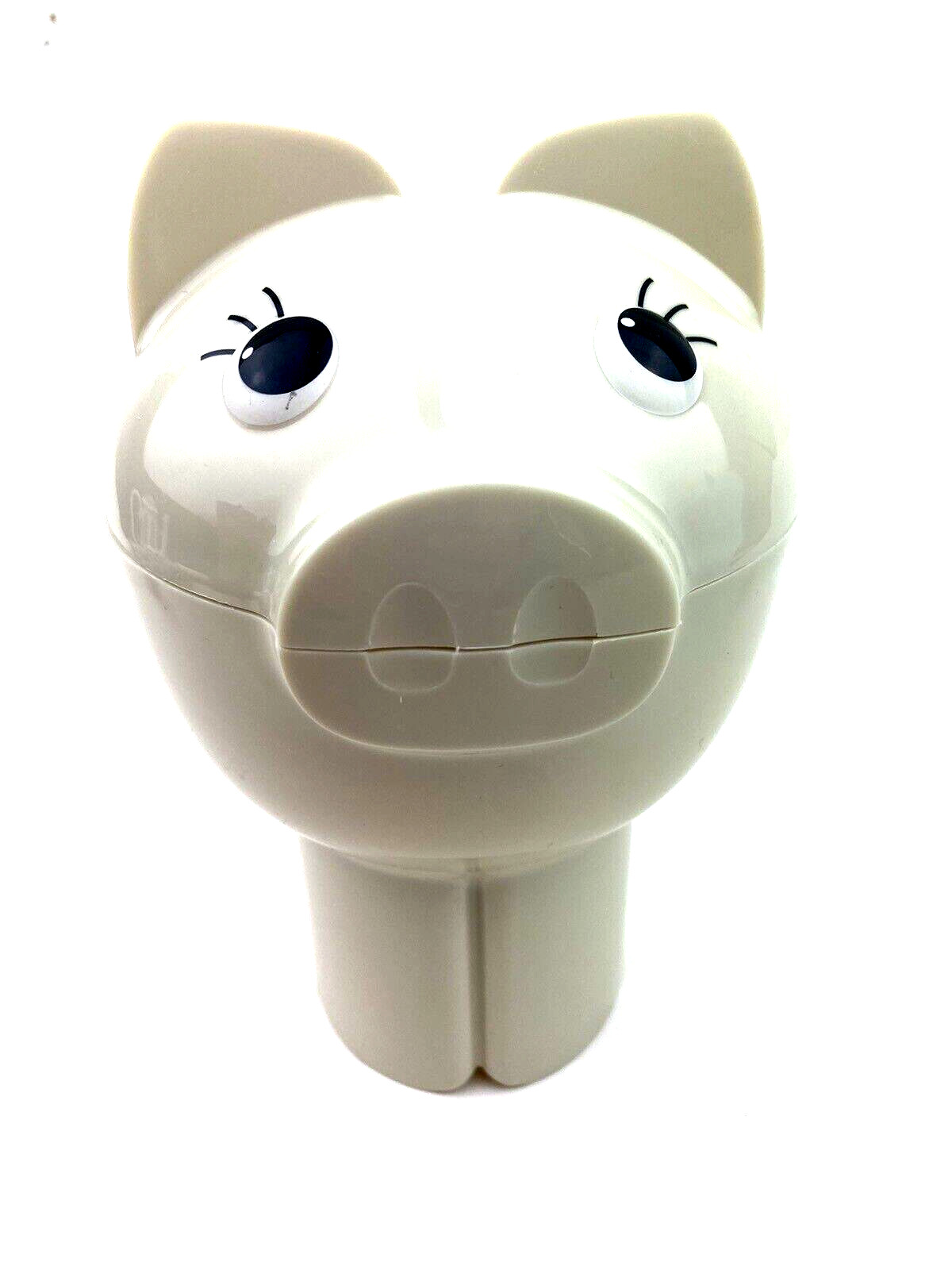 Snack Holder on the Go Piggy Cup Holder Travel Children Kids Off White Pigout