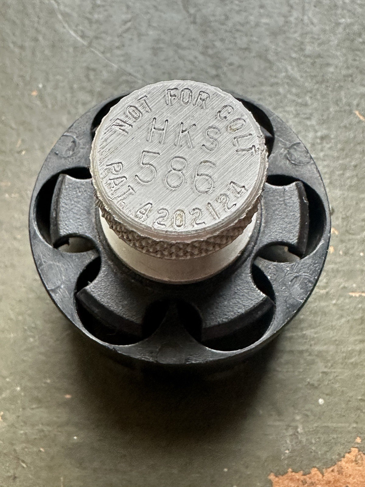 HKS 586 Speed Loader 6 Shot .38 Special / .357 S&W