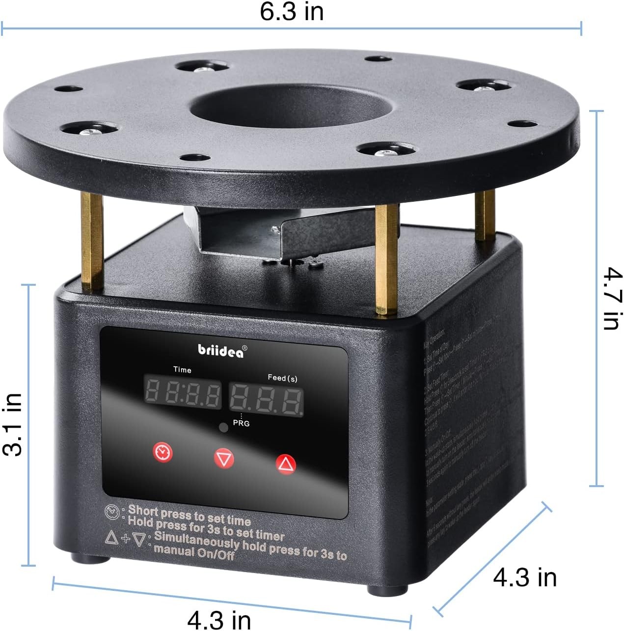 Deer Feeder Timer All-in-One Deer Feeder Motor & Timer Kit W/ Programable