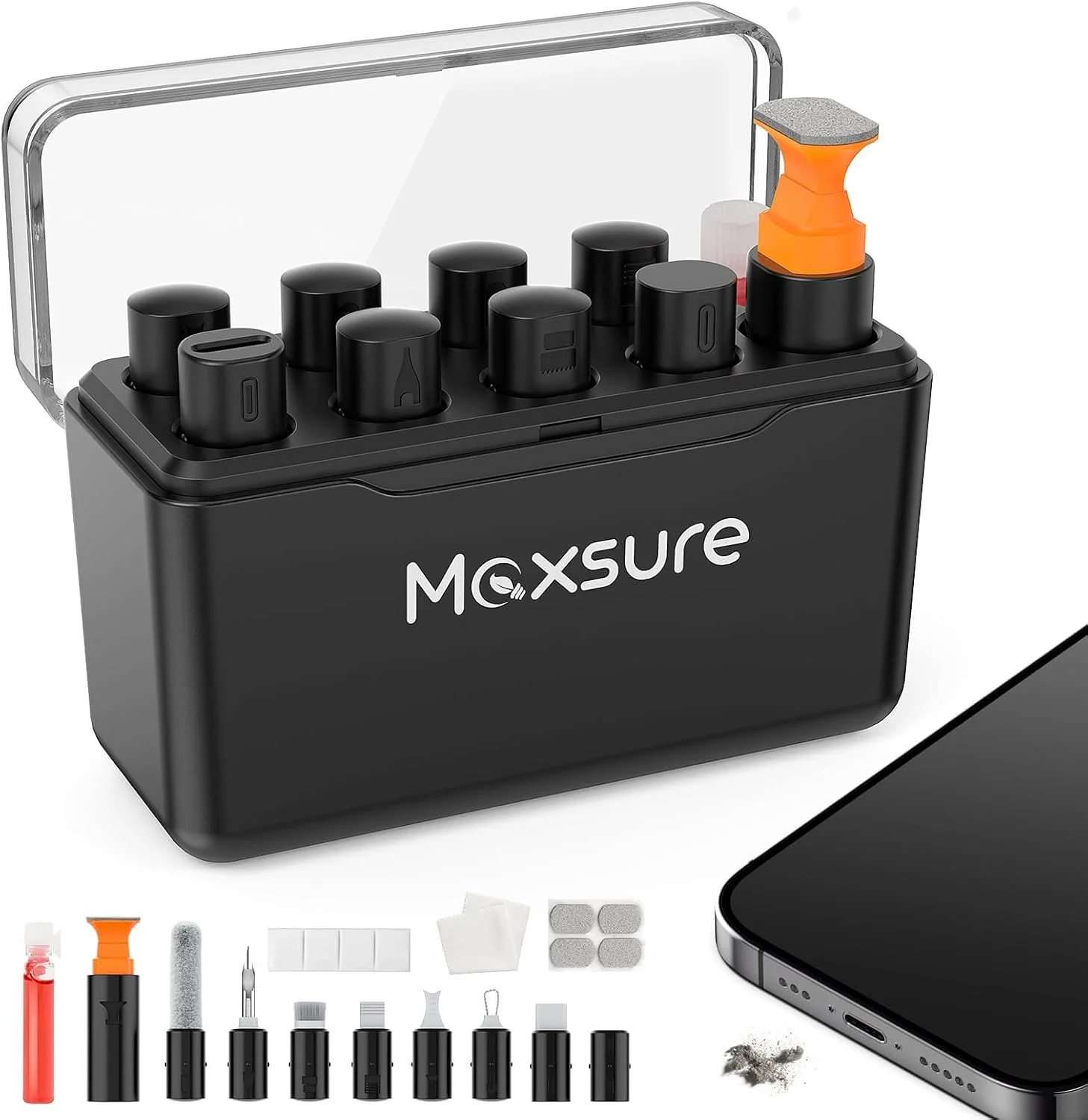 iPhone Cleaning Kit Cleaner - Charging Port Matte Black
