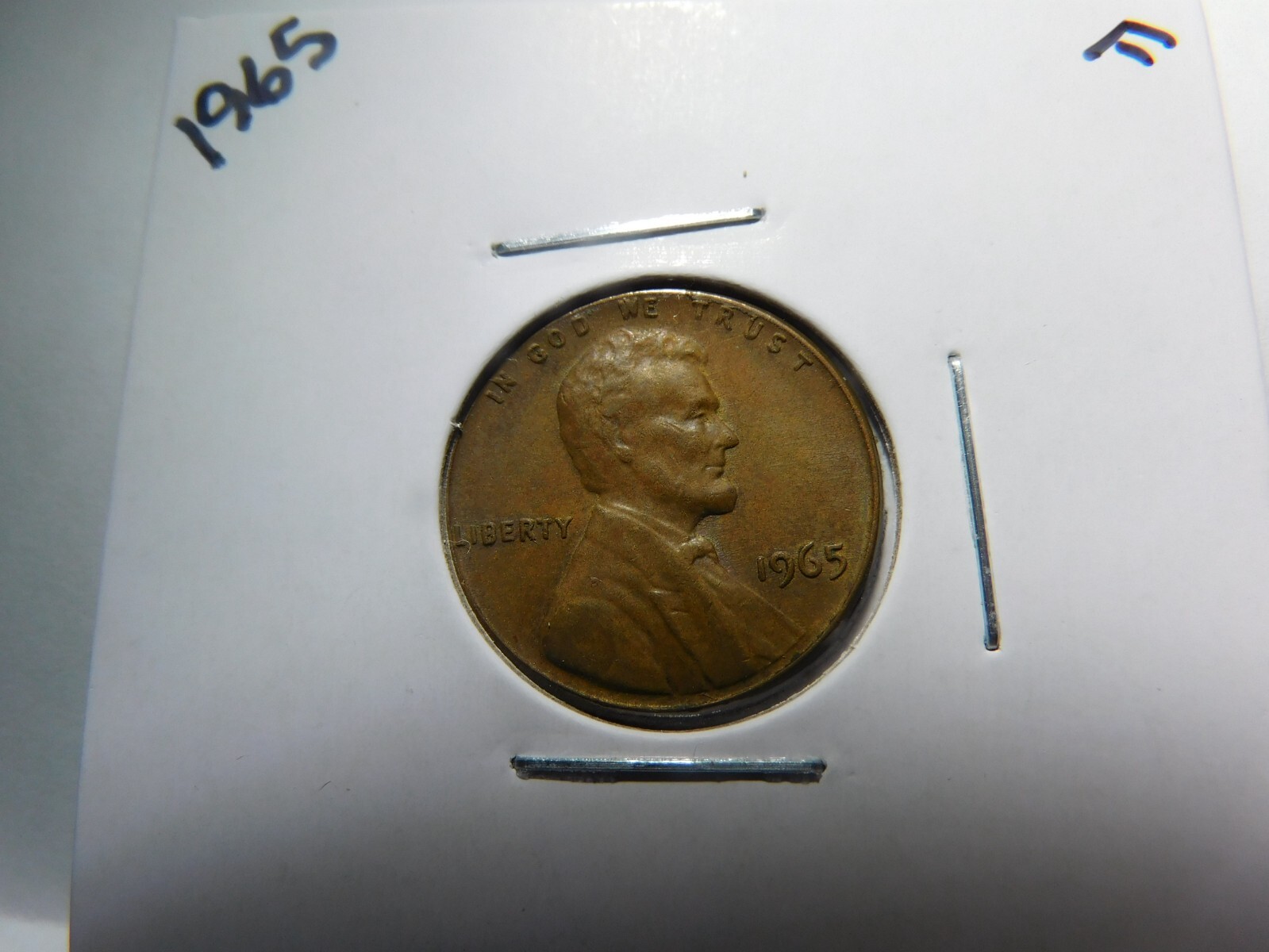 1965 Lincoln Memorial Cent-Very Good to Fine Condition
