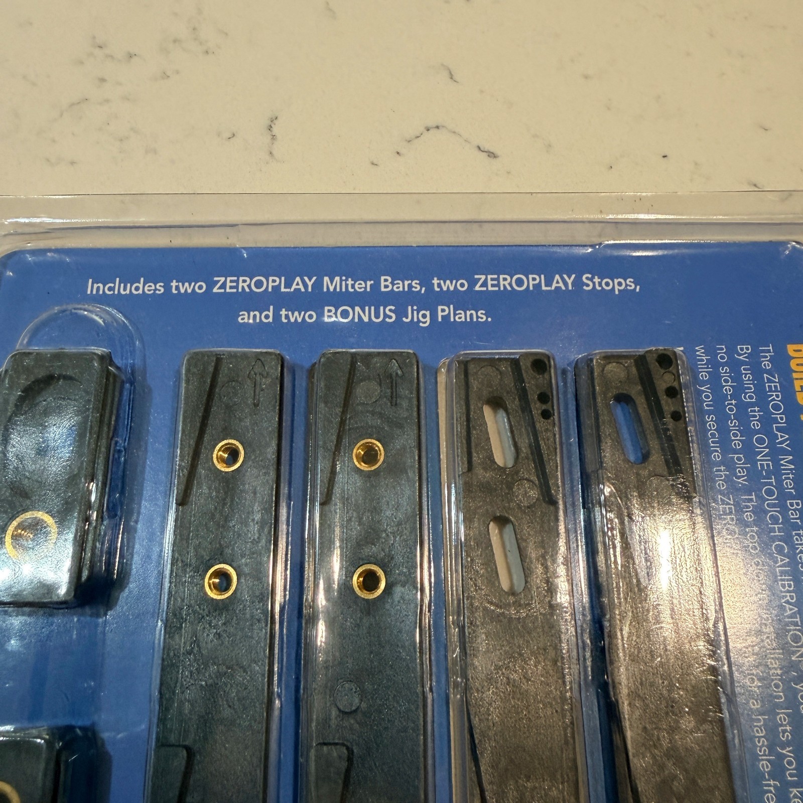 Micro Jig ZeroPlay Miter Bars ZP9-B2S2 (Double Pack)