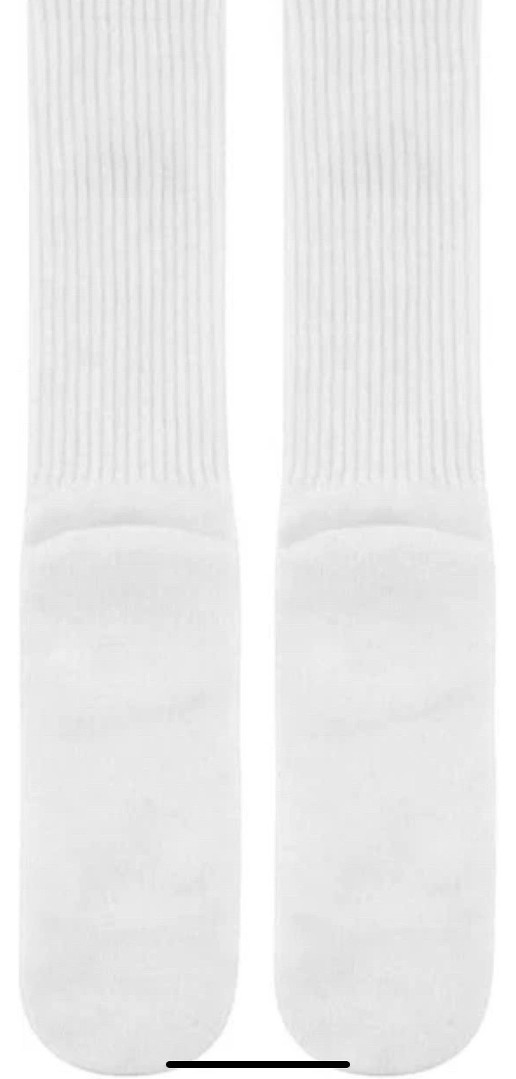 Adidas Team 6-pack White Crew Sock - 6 Pair XL - Fits Men's Shoe 12.0 to 16.0