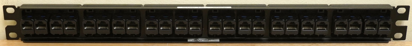 Panduit CP245E88BLY 24-Port Cat 5E Coupler Patch Panel - NEW