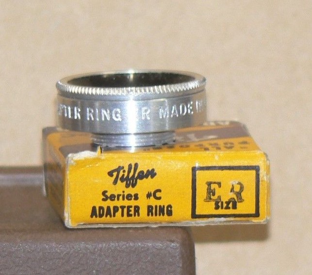 Tiffen Series C  ER Screw-On Lens Adapter with Retaining Ring for Movie Cameras