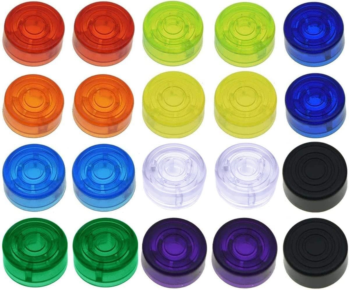 Guitar Effect Pedal Footswitch Toppers Foot Nail Cap Protection Cap for Guitar E