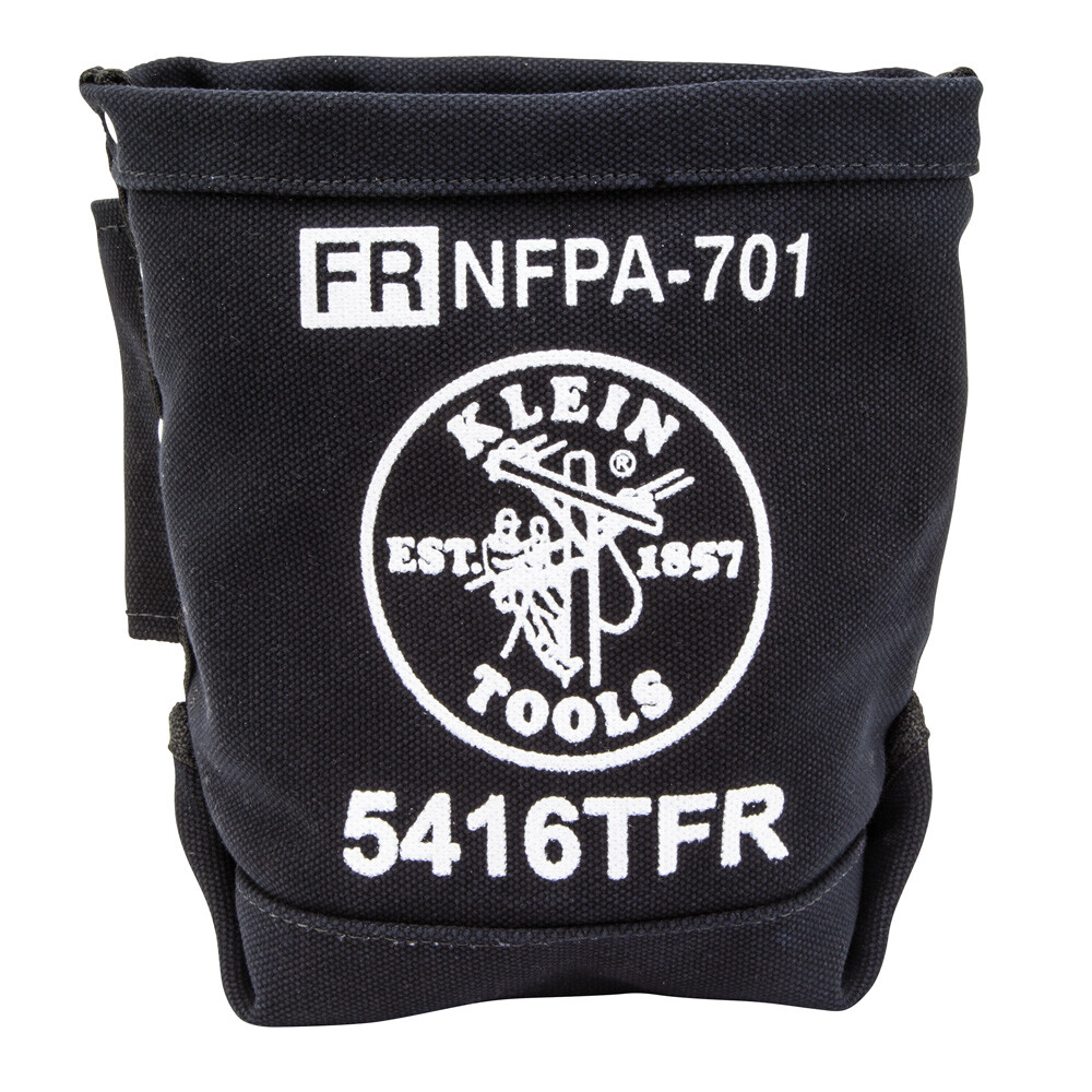 Klein Tools 5416TFR Flame-Resistant Canvas Bolt Bag