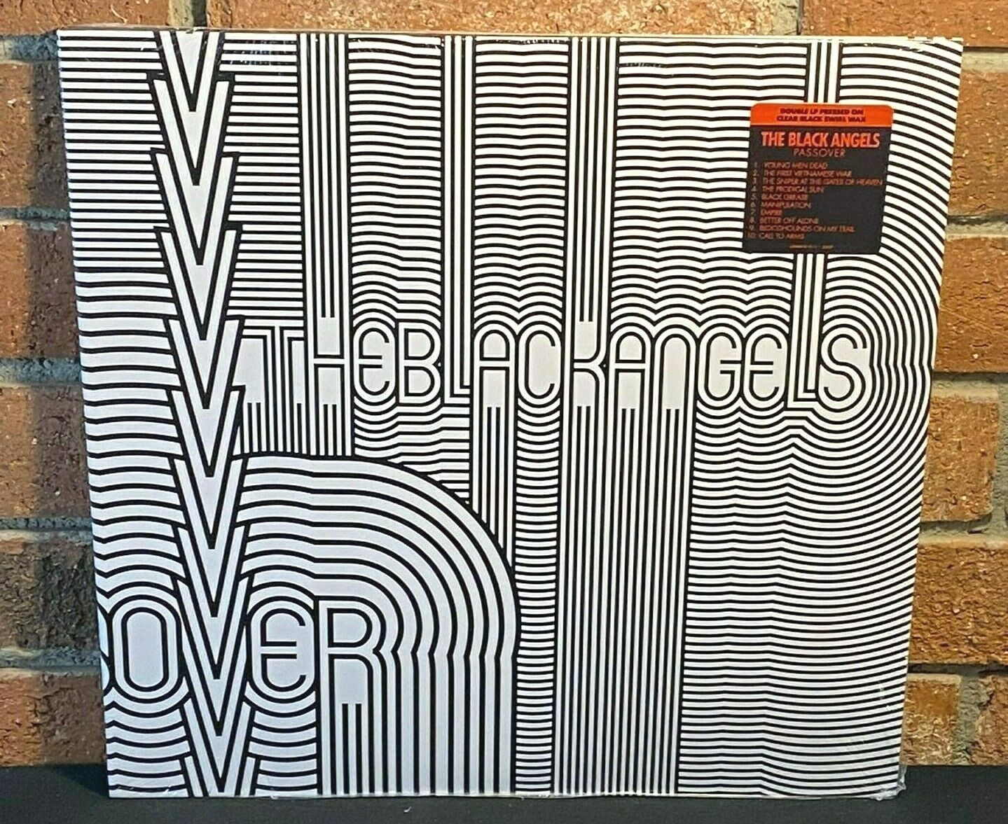 THE BLACK ANGELS - Passover, Limited 2LP CLEAR SWIRL COLORED VINYL Gatefold New!