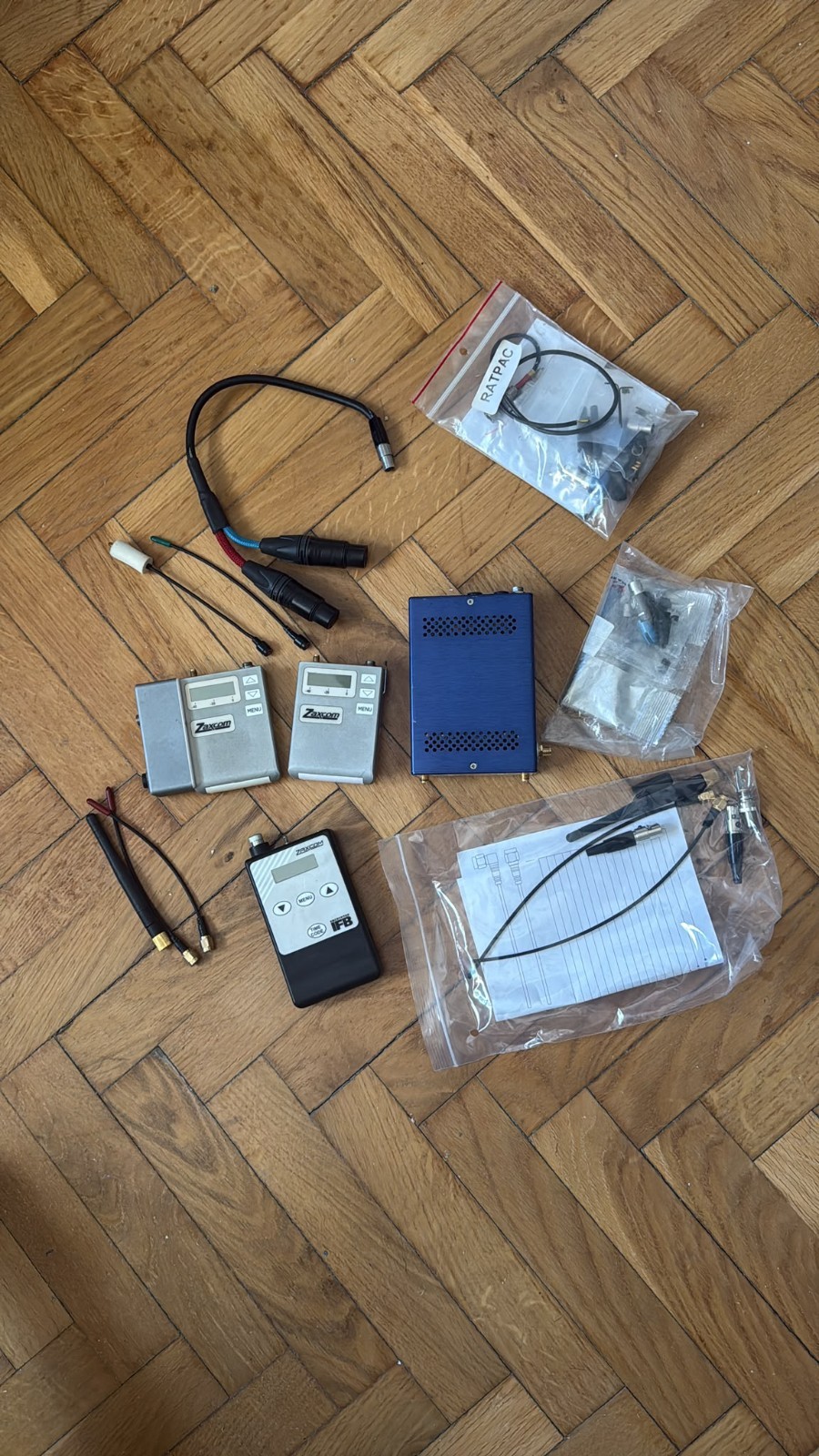 ZAXCOM QRX235 + TRX 900AA + ERX