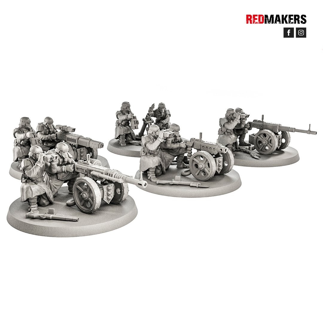 DEATH DIVISION HEAVY SUPPORT TEAM WITH STUBBER