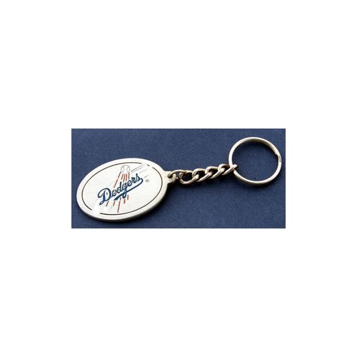 Los Angeles Dodgers Pewter Keychain v3 Keyring New