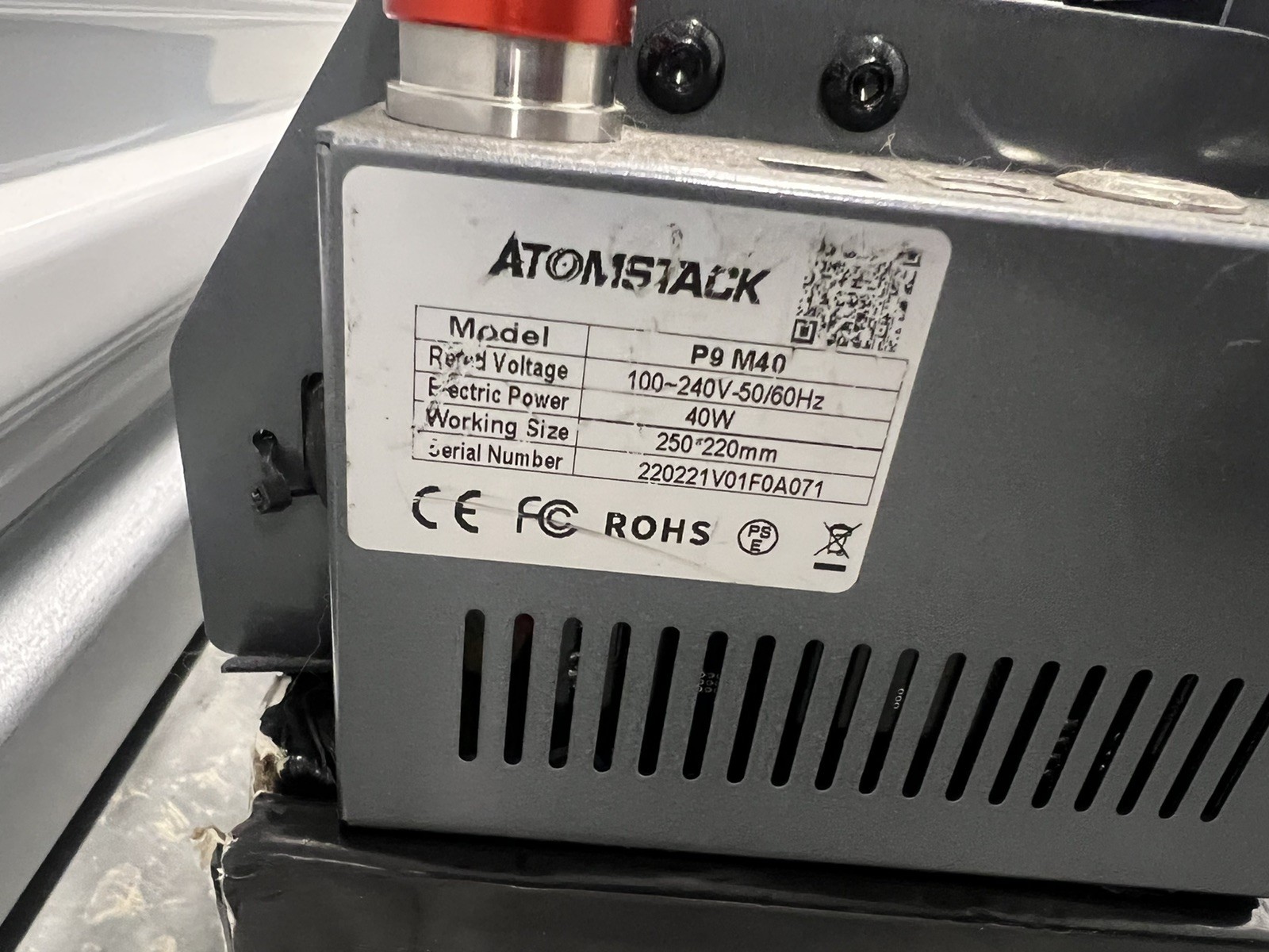 ATOMSTACK P9 M40 Laser Engraver DIY Engraving Cutting Machine atomstack