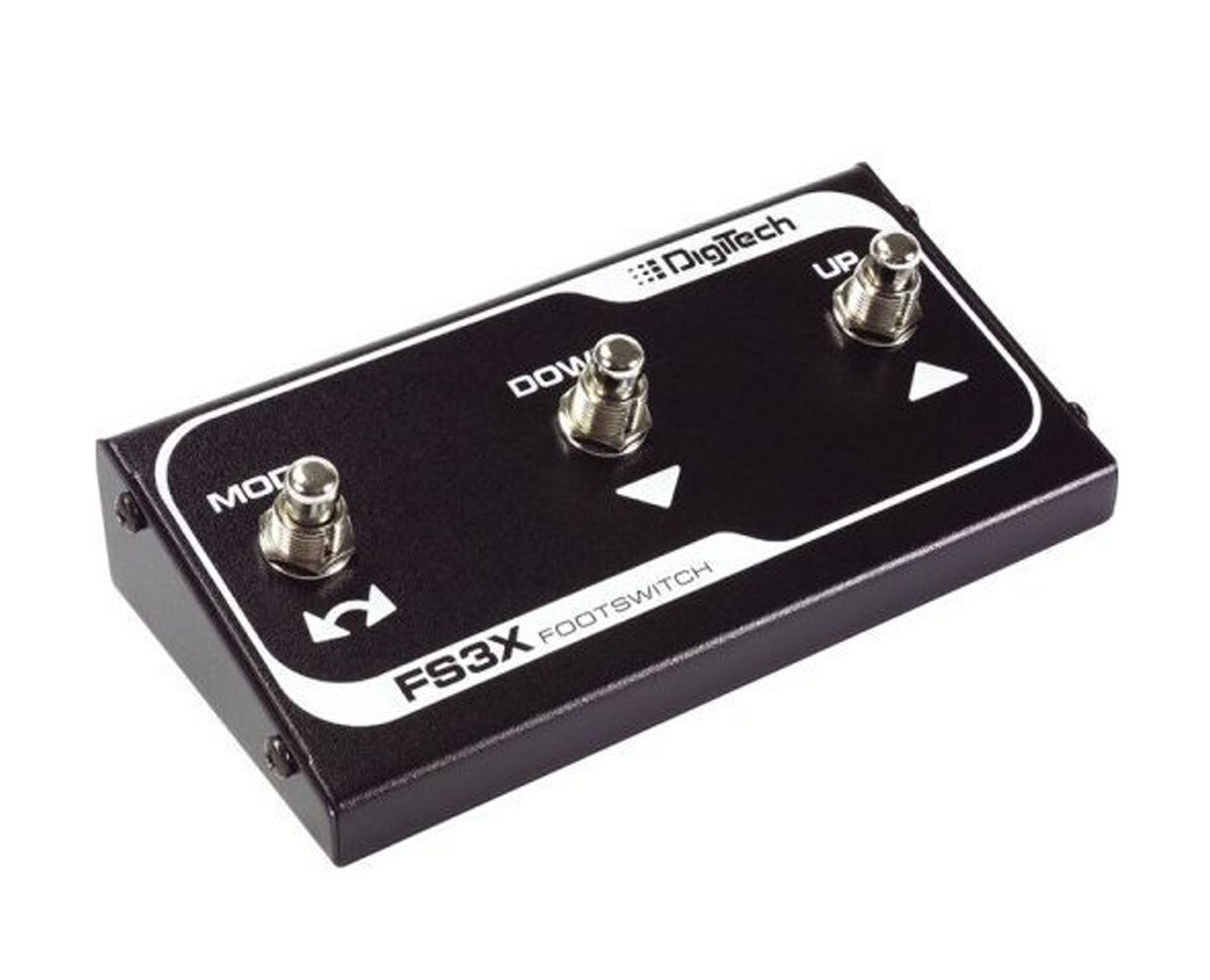 Digitech SDRUM Strummable Drums + DigiTech FS3X 3-Button Footswitch