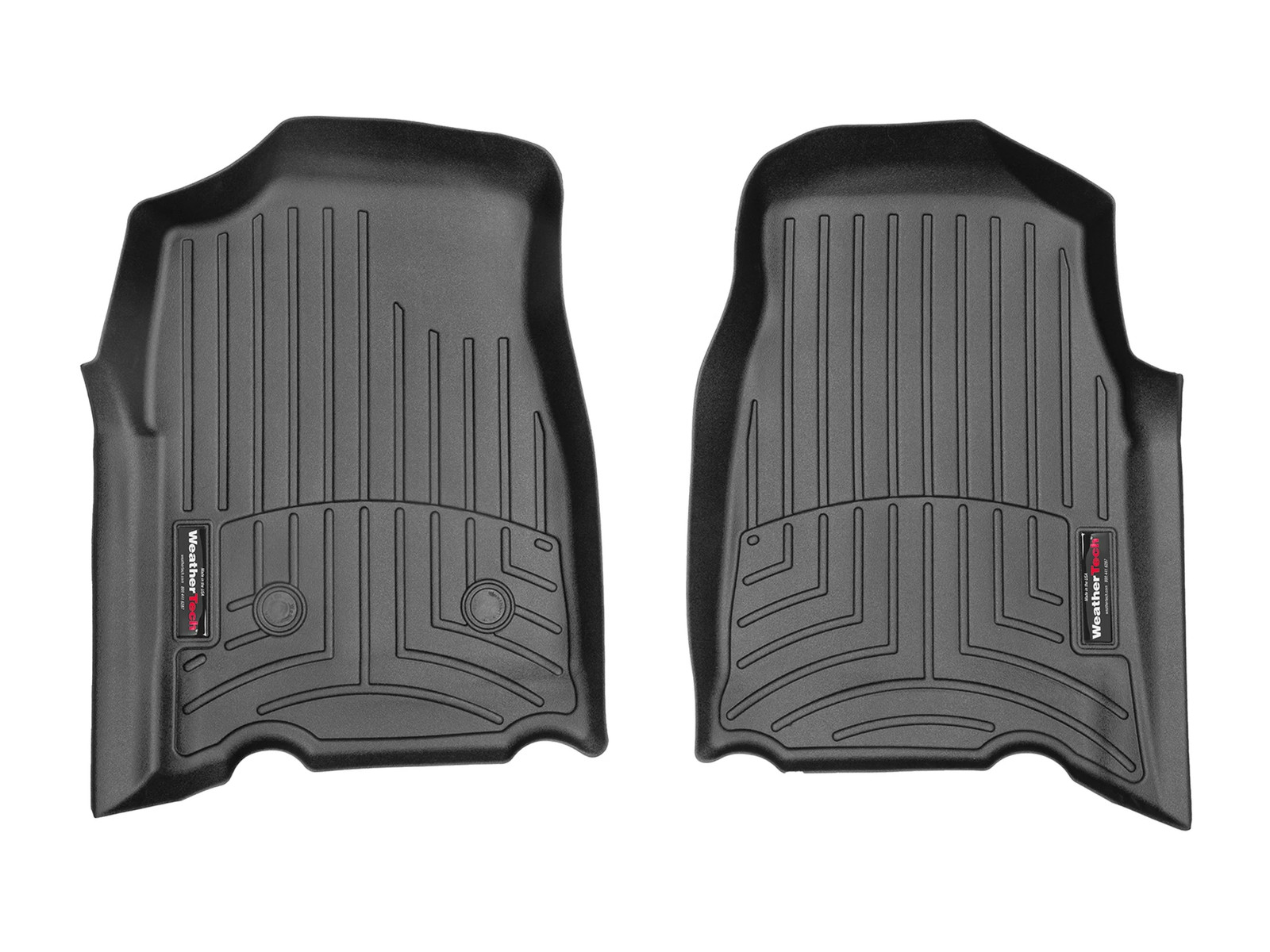 WeatherTech FloorLiner for 2004-2012 GMC Canyon - 1st Row, Black