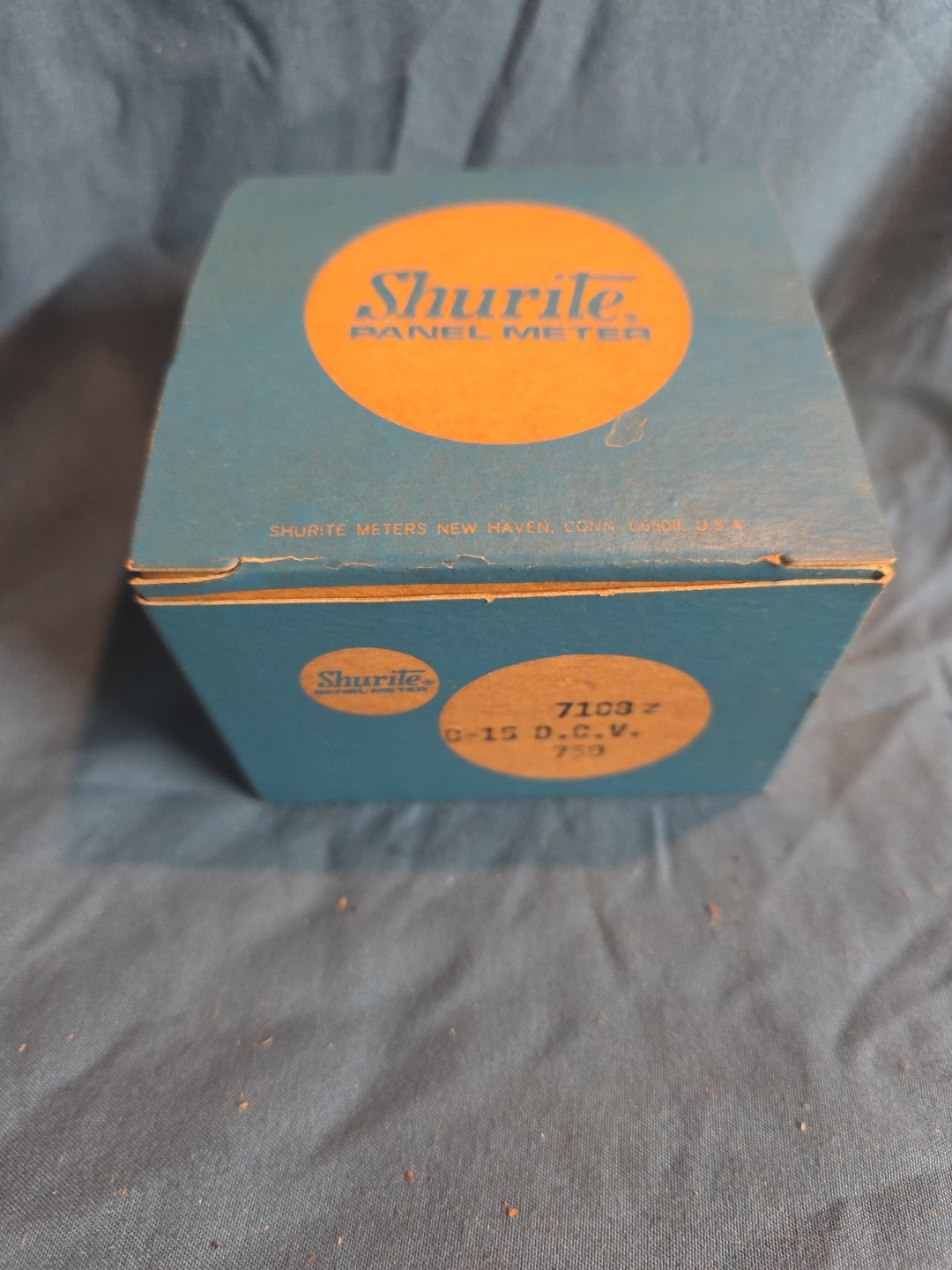 Shurite 7108-Z 0-15 D C. V panel meter