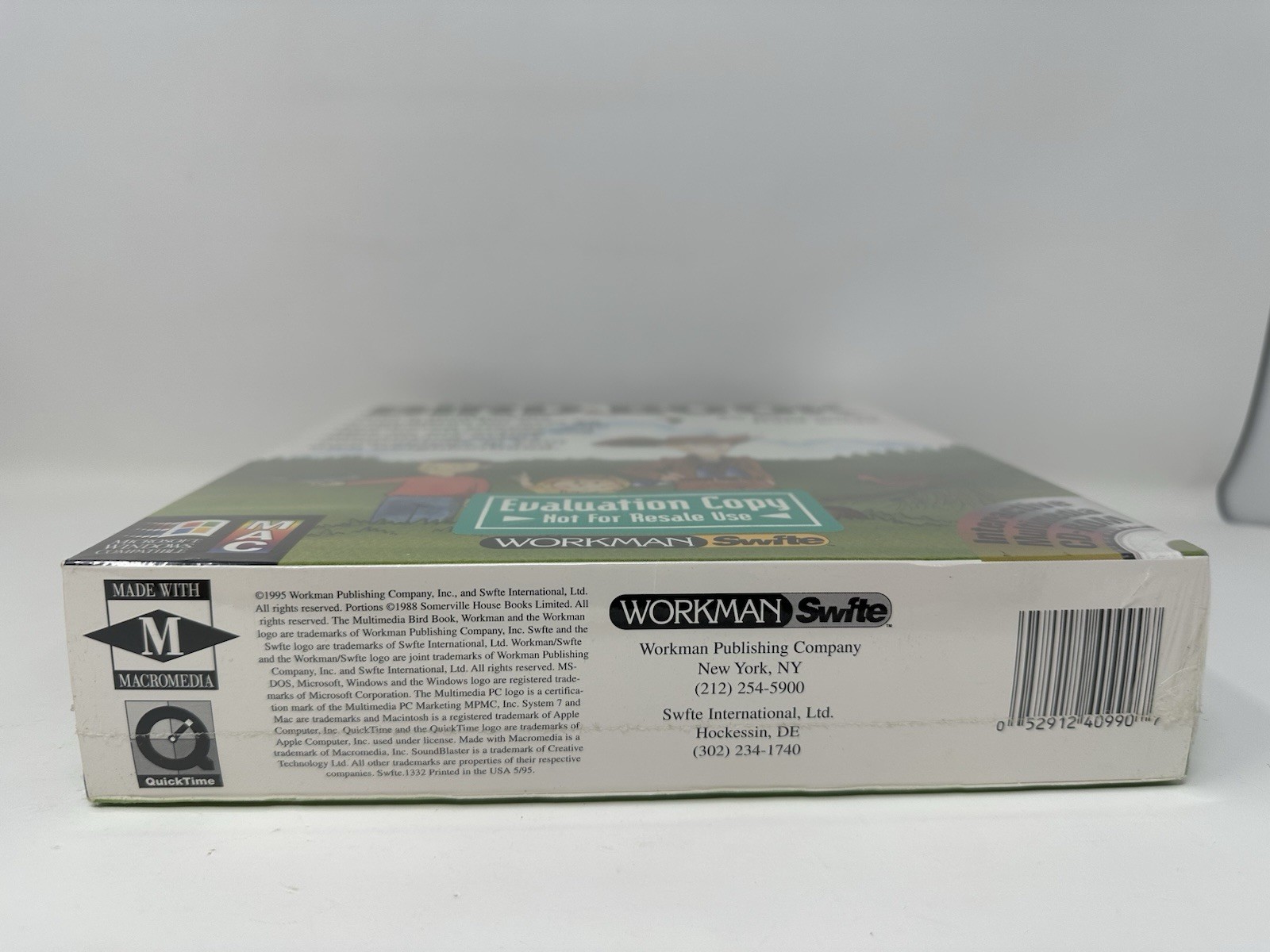 The Multimedia Bird Book CD-ROM Windows Mac NEW Sealed