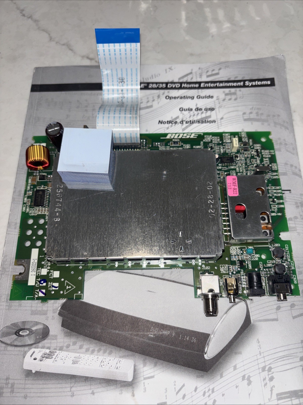 BOSE Lifestyle DVD Replacement Power Board AV28 256744-B