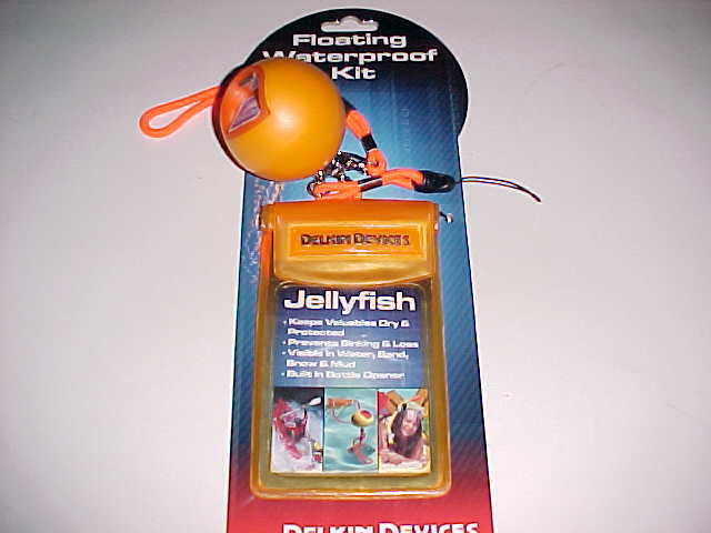 Delkin Jellyfish Floating Waterproof Accessory Kit Orange New