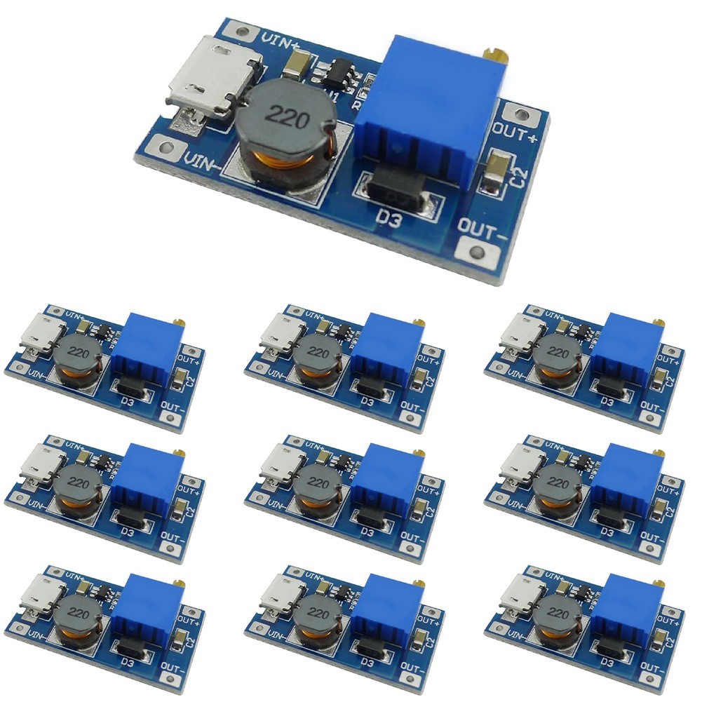 10pcs for multi Turn Potentiometer DC-Boost for Voltage Control