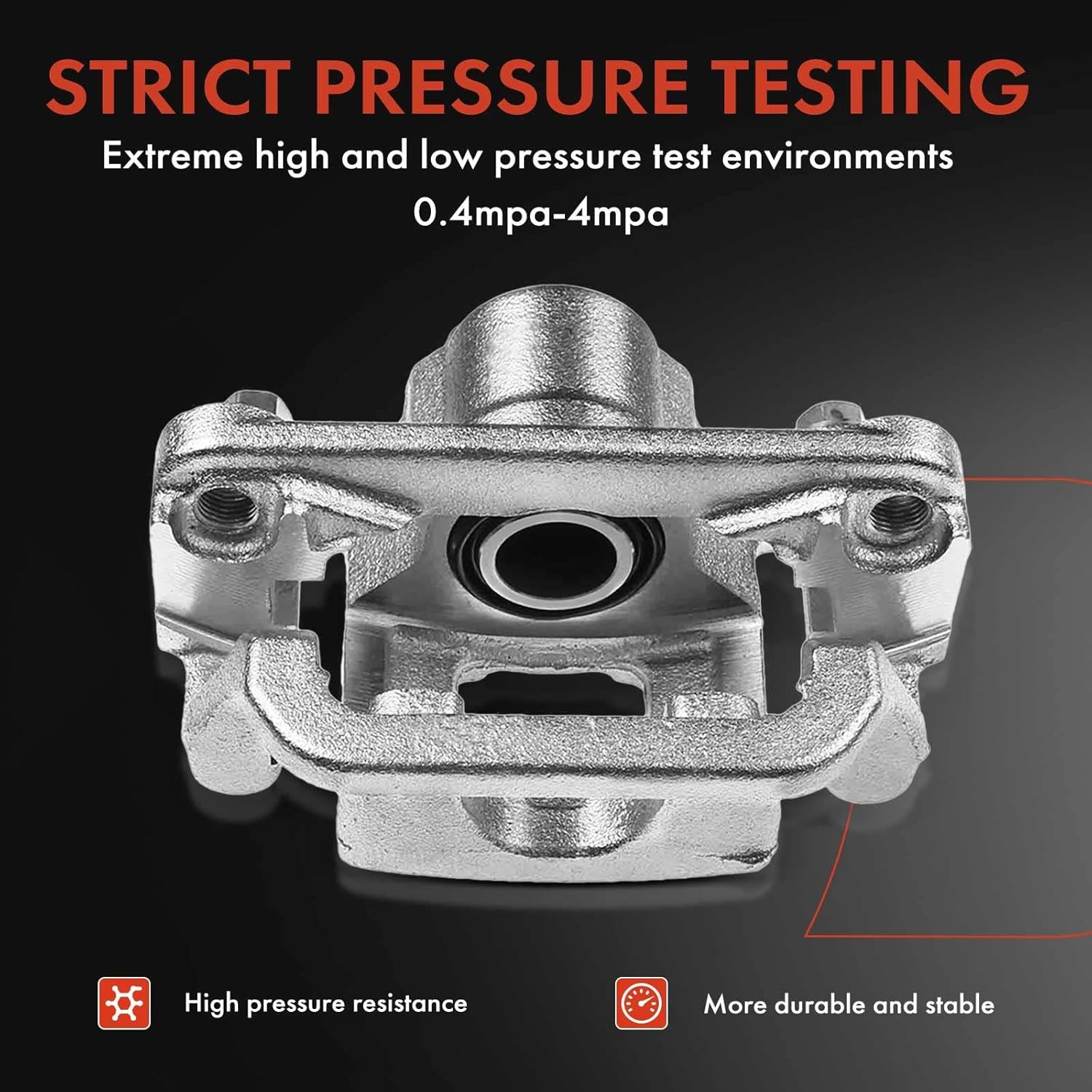 A-Premium Disc Brake Caliper Assembly w/Bracket Compatible w/Select Honda Models
