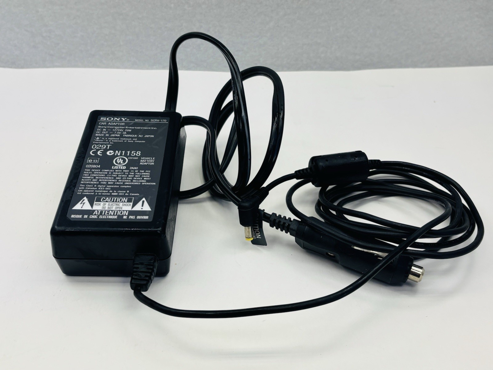 Sony PlayStation PS ONE Car Charger SCPH-170 OEM AC Adapter