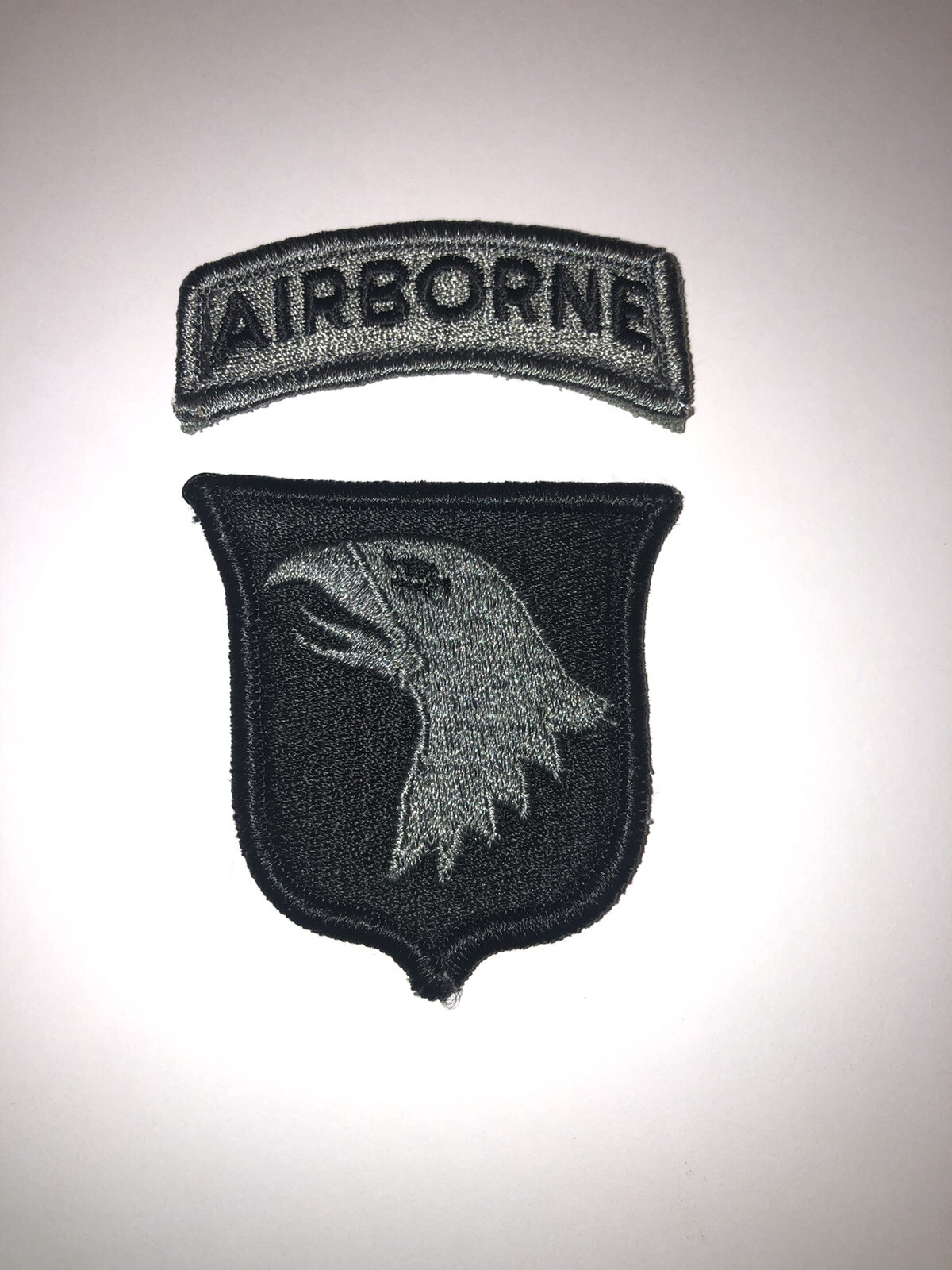 101st Airborne Division with Tab U.S. Army Shoulder Patch ACU W/ Hook Back
