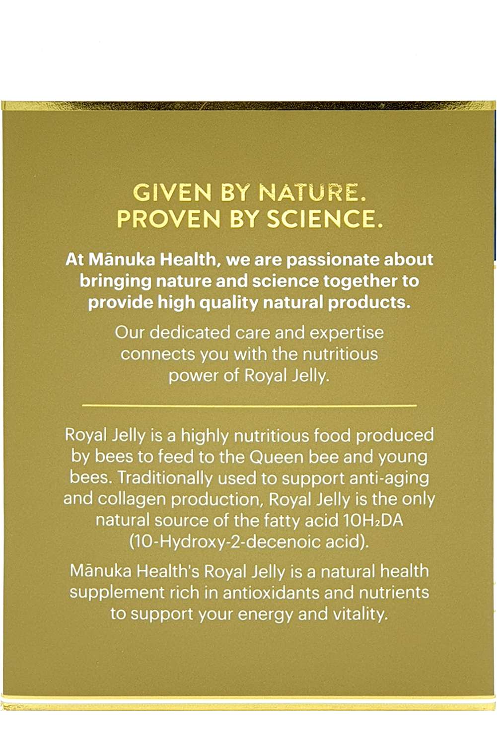 Manuka Health NEW ZEALAND Royal Jelly 365caps