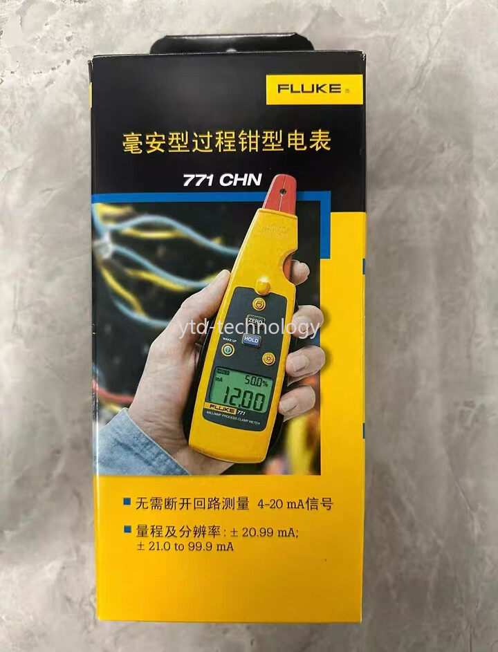 Fluke 771 Milliamp Process Clamp Meter/