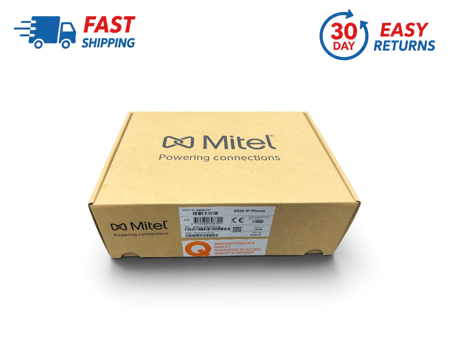 New Mitel 6920 IP Phone MiVoice Business Desk VoIP Phone 50006767 Genuine