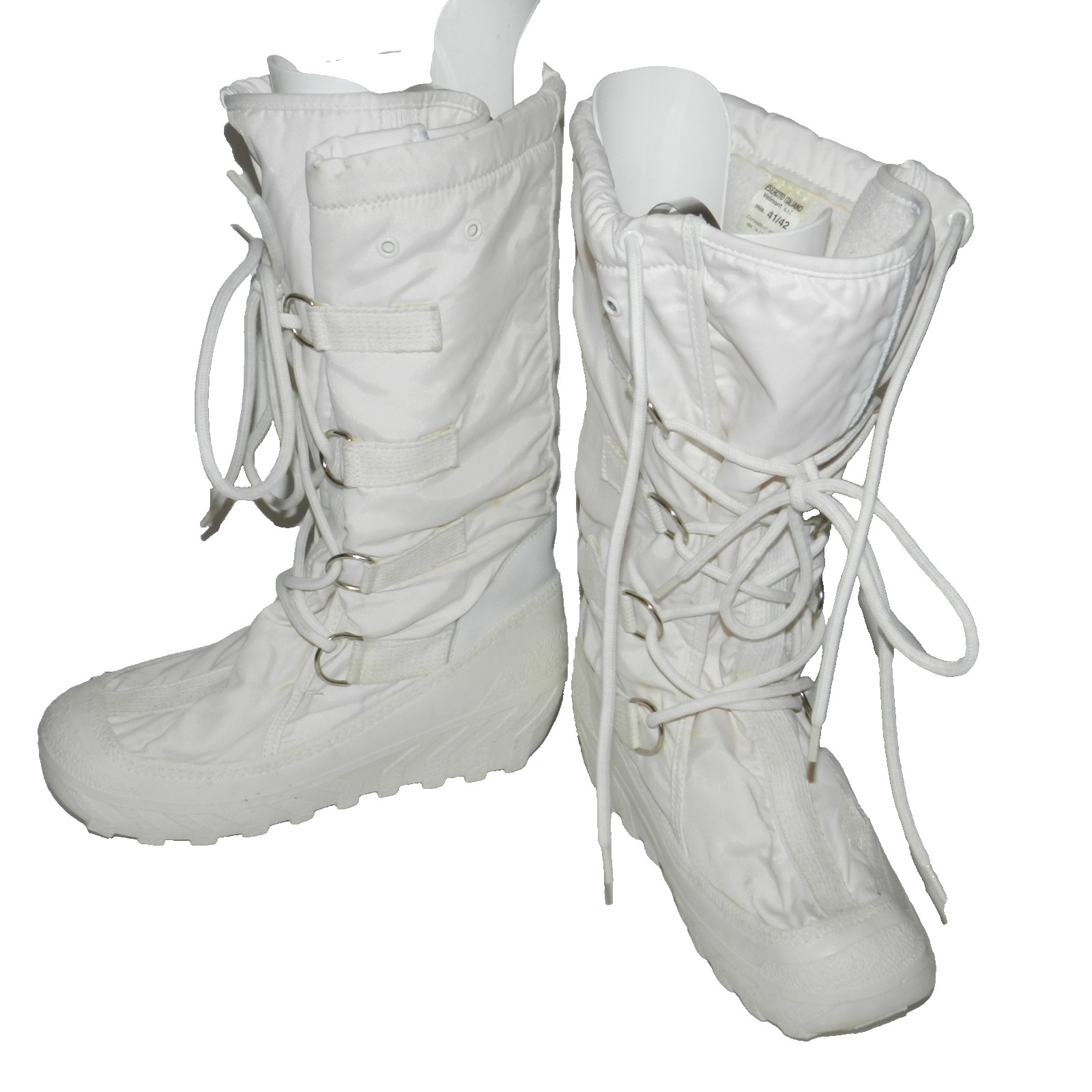 Saba Igloo Genuine Italian Military Snow Boot Warming Heat Retention White 41/42