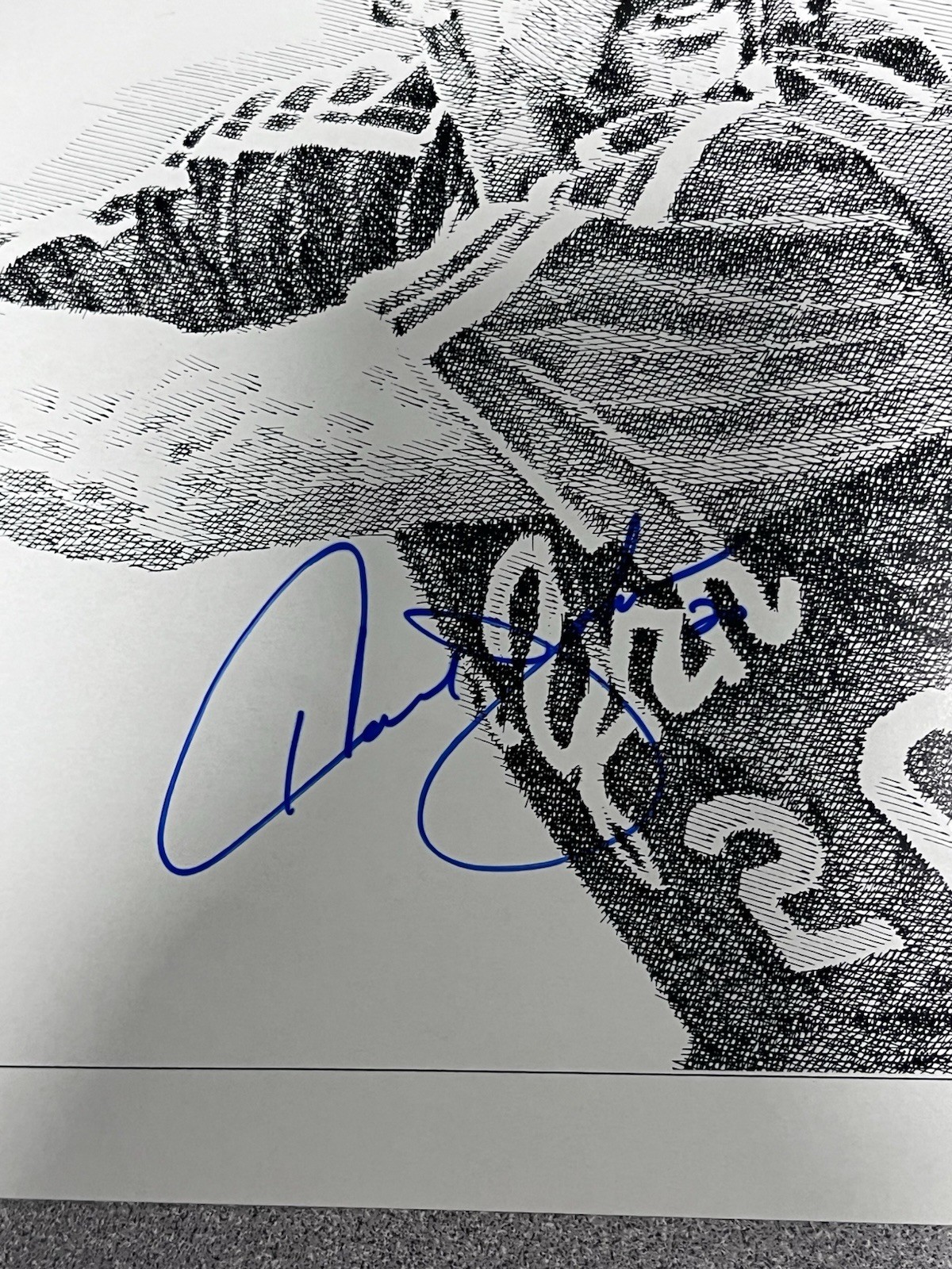 Howard Johnson Autographed Beckett March 1990 #545