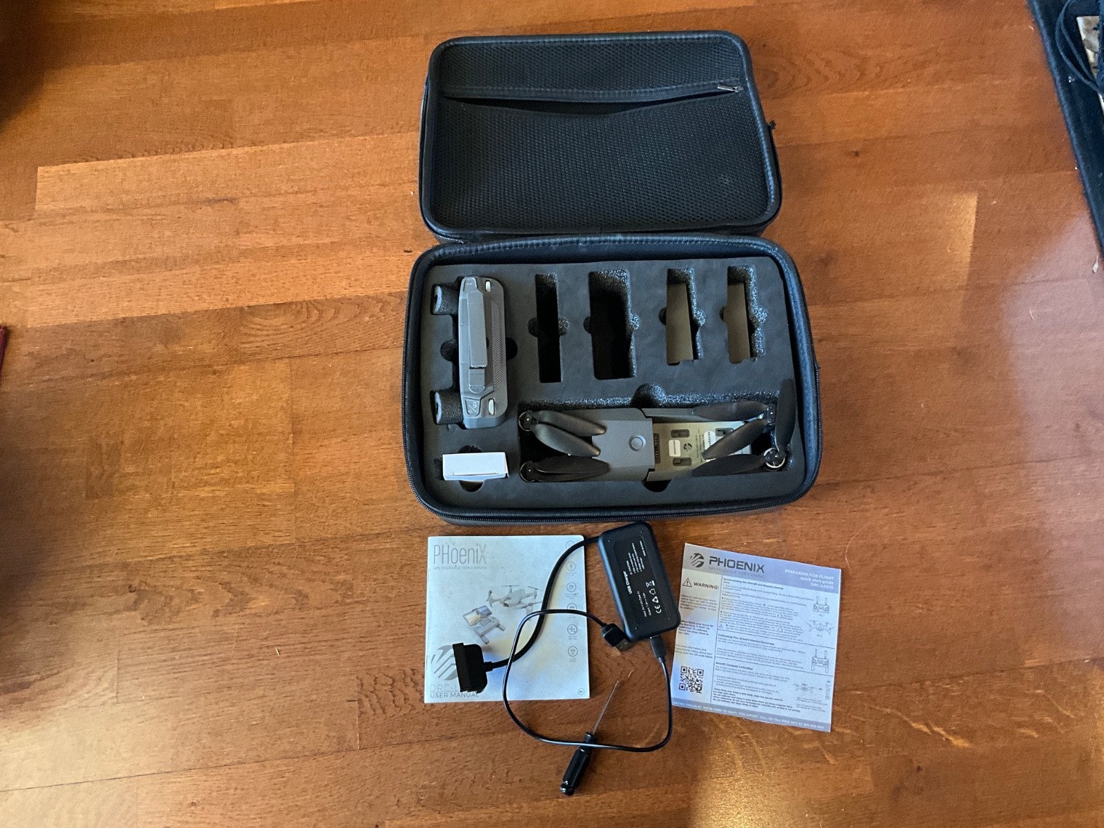 Phoenix Drone GPS Foldable Video 36 Minutes DRC-LSX10 Kit Good Condition