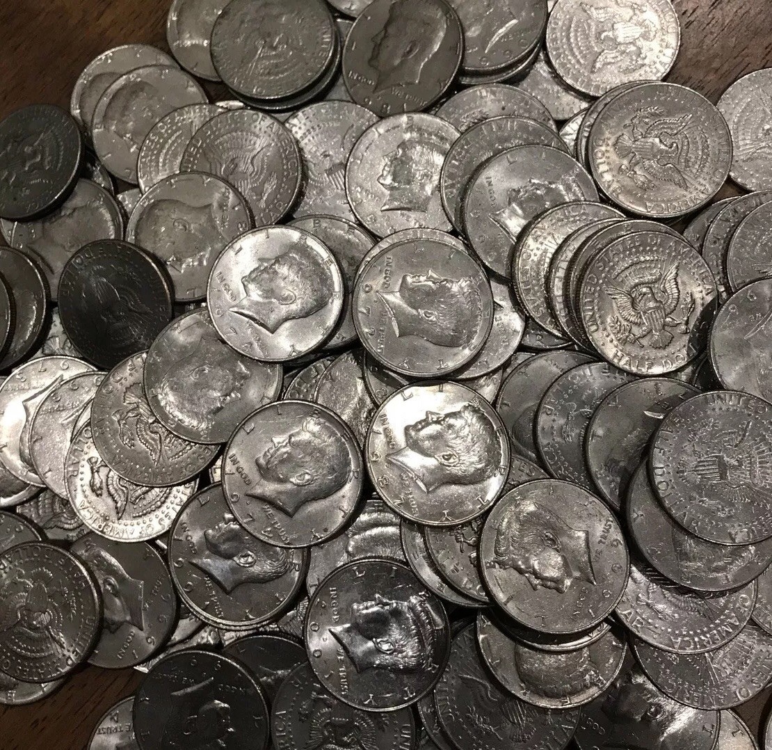 Lot of 10 Kennedy Half Dollar Coin 1971-1979,1980-1989,1990-2018 P D Old 50¢ TEN