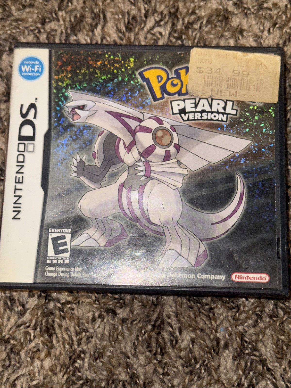 Nintendo Pokemon Pearl Version DS Box ONLY NO GAME