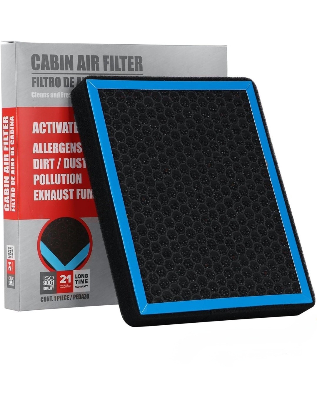 CF12150 Cabin Air Filter, Replacement with Activated Carbon