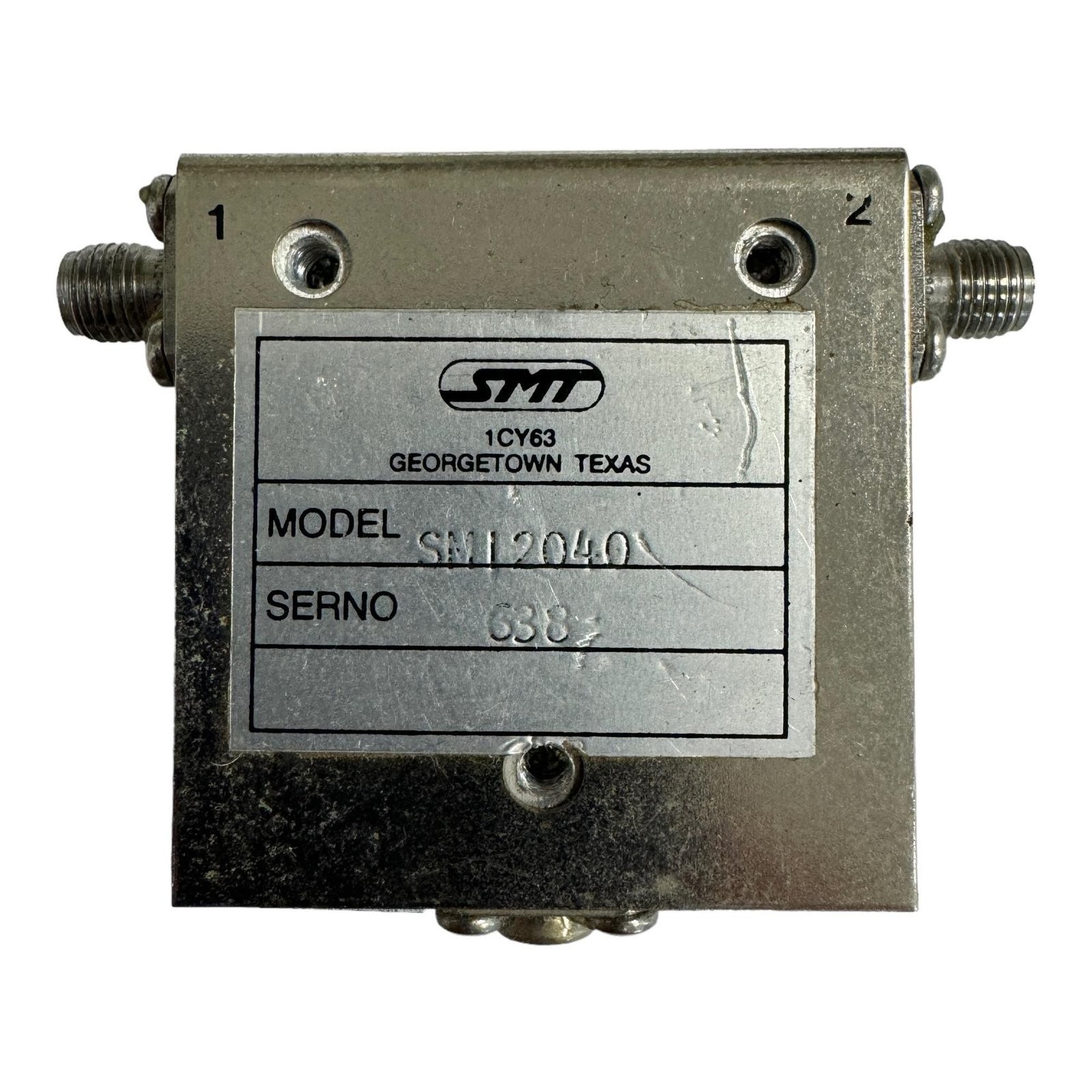 1CY63 SMT Coaxial Circulator 2000-4000Mhz Vswr -20db Isol -19db Loss 0.8db